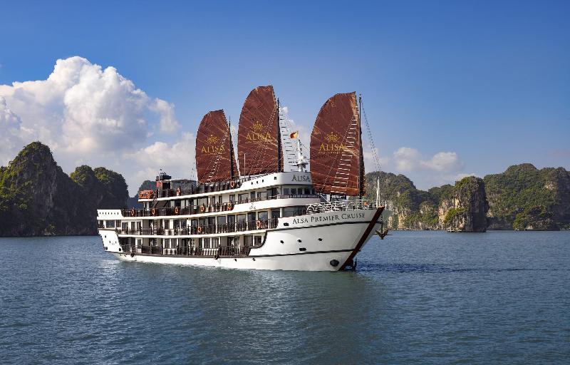 Hotel Alisa Cruise Halong Ha Long Esterno foto