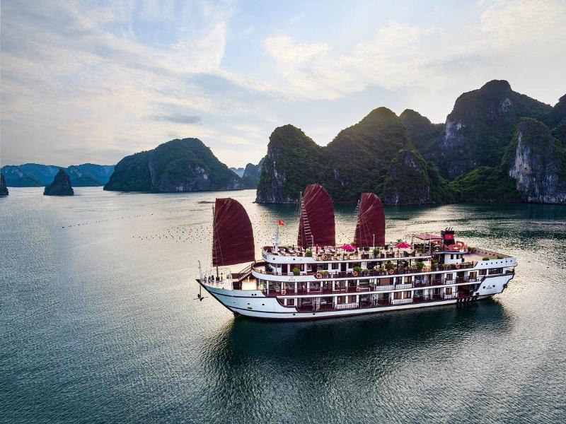 Hotel Alisa Cruise Halong Ha Long Esterno foto